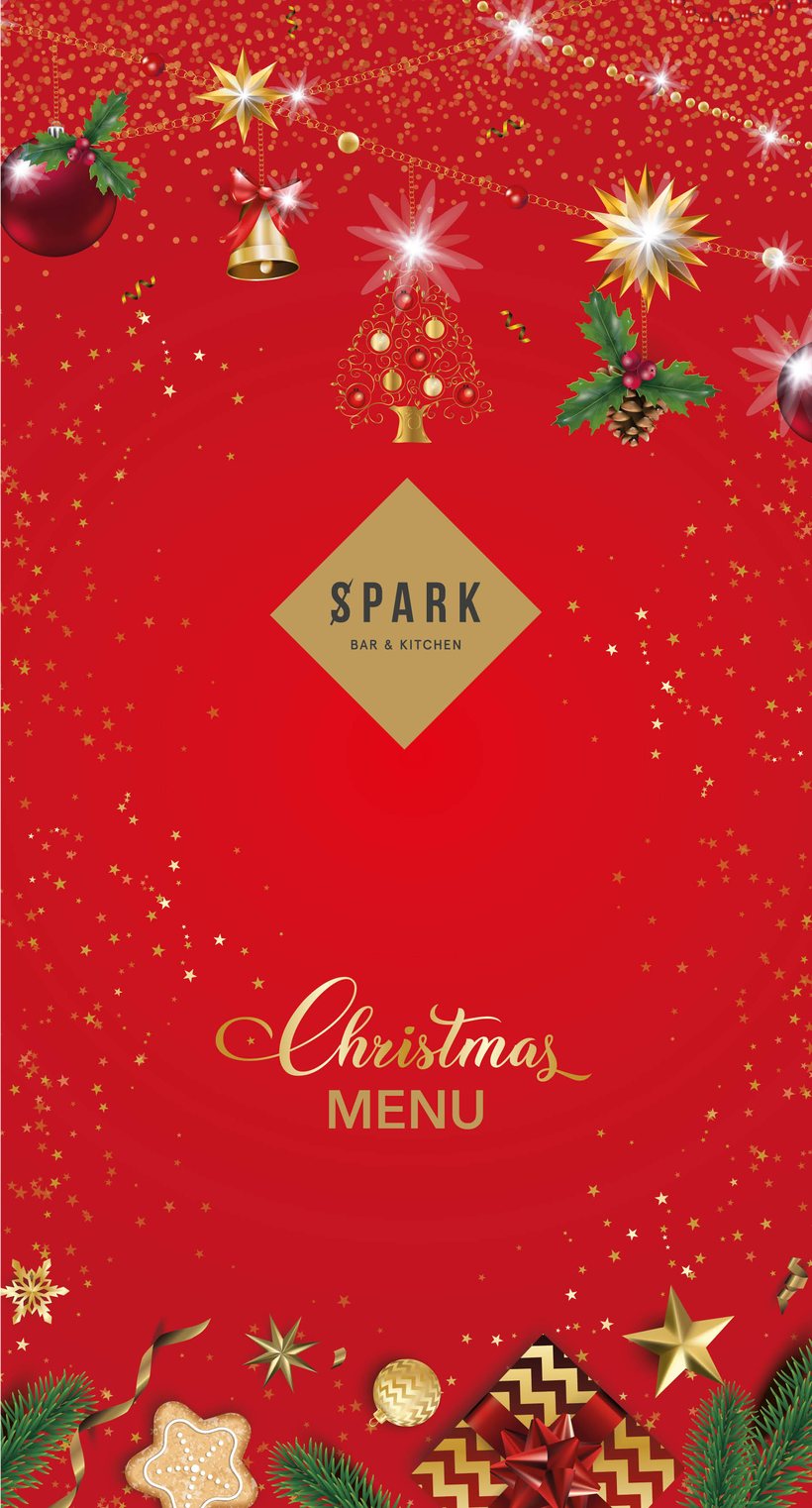 Spark Bar & Kitchen Christmas Menu cover